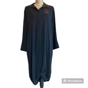 H&M Maternity Elegant Black Maxi Dress, Medium Size